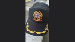 หมวกป้องกันและบรรเทาสาธารณภัย - หมวกป้องกัน หมวกปภ.มีช่อ หมวกดำปภ.มีช่อ