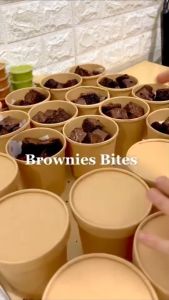 EC 50Pcs Kraft Paper Tubs W/ Lid Ice Cream Tub Soup Tub Bowl Takeout 8oz/12oz/16oz