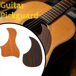 Acoustic Guitar Wood Grain Protective Sticker 39/40/41 Inch Universal Guitar Panel Protective Film Decorative Sticker