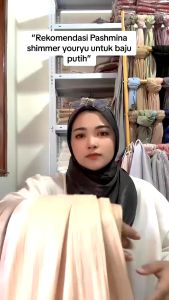 Arabian Pashmina Shimmer Hijab - Welly Scarf