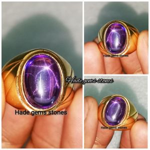Batu Ametys Kecubung STAR Bangkok Super Kualitas Aksesoris Fashion Lainnya