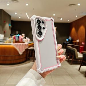 Transparent Back Double-Sided Anti-Shock Phone Case