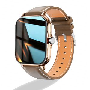 Đồng Hồ Thông Minh Màn Hình HD 1.83 Inch Với Chức Năng Gọi Điện Chế Độ Thể Thao Mặt Đồng Hồ Tùy Chỉnh Dự Báo Thời Tiết Dành Cho Nam Nữ Thiết Bị Theo Dõi Sức Khỏe Máy Đo Nhịp Tim