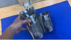 [HCM]Ống đũa đôi KAG-RT1111 ống đũa đôi hình quả táo Inox dập khuôn cao cấp SUS304 sáng bóng sử dụng vĩnh viễn