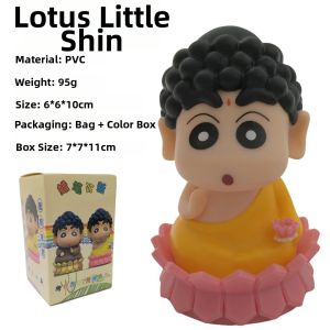 LIWAN | Crayon Shin-chan Lucky Lotus Figure
