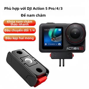 KASHINUO | Đế Từ Quick Release Có Giao Diện Đôi Gập Được cho Máy Quay Hành Động