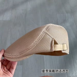 PANPIA 1PC nam giản dị hat Mũ nồi mũ cho mùa xuân mùa hè mùa thu nắp phẳng lưới thoáng khí cap phẳng đỉnh Mũ beret Mũ Golf hat