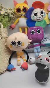 Bandai | Dandys World Plush Cute Dandy World Scrap Stuffed Horror Game Goob Pebble Plushie Soft Pillow Doll Children Gifts Doll