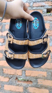 Sandal Wanita Kekinian: Platform Chunky & Slip On Rajut Murah