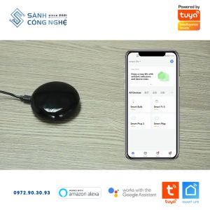 Bộ Điều Khiển Hồng Ngoại Tuya Wifi Phiên Bản Mới Học Lệnh Điều Khiển Tivi Điều Hòa Quạt Bảo Hành 1 Năm