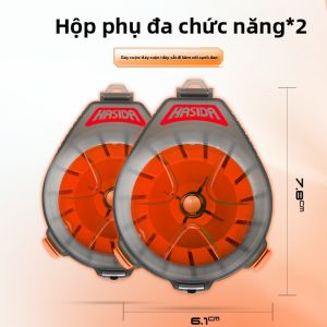 HISTAR | Hộp đựng dây dẫn HSD-ZXH Hộp đựng dây dẫn đa năng di động nhanh cắt dây câu cá bằng nhựa công cụ đựng dây phụ trợ