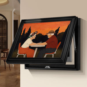 YERUI | French Style No Drilling Meter Box Concealment Painting