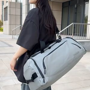 large Capacity Backpack Mens Waterproof Travel Bagpack Independent Shoe Bag Outdoor Fitness Bag