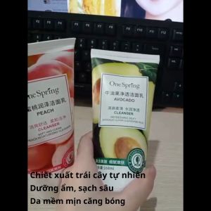 Sữa rửa mặt làm trắng da ngừa mụn trẻ hóa kiềm dầu dưỡng ẩm sạch bụi bẩn OenSpring 150g