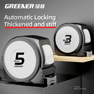 GREENERY 3/5/7.5M Meters Tape Measure Retractable High Precision Metric Measuring Tape Durable With Lock Construction Site Tape