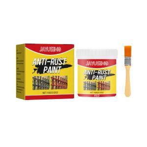 简素净 | Rust Remover Paint Metal Rust Converter Water Based Metal Renovation Primer Anti Rust Protection Paste Car Rust Conversion Agent