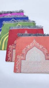Sajadah Kepala Alydrus Sujud Kecil Tipis Rayon Anak Travelling Turki Oleh-oleh Haji/Umroh