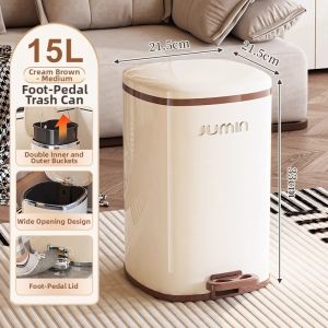 Luxurious High-End Pedal Bin with Lid