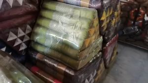 หมอนสามเหลี่ยม 1 พับ เบาะหนา 7 ชม ยัดนุ่นแท้ 100% ไม่ผสม