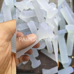 Paket Hemat isi 25 pcs Karet Cabut Bulu Ayam | Bebek | Hitam Lentur super Awet Cepat Bersih