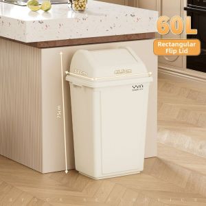 Large Capacity Covered Kitchen Bin