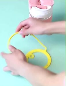 TP98. Lucky หูหิ้วซิลิโคน คละสี สายหูหิ้วแก้วน้ำ