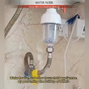Lõi Lọc Nước Bằng Lưới Thép Không Gỉ Cho Máy Giặt & Máy Lọc Nước Tắm - Bộ Lọc Lưới Cầm Tay Dễ Vệ Sinh
