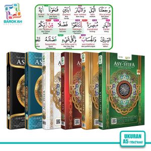 Alquran dan Terjemahannya Asy Syifa 30 Juz Lengkap Tajwid Warna Al Quran As Syifa Besar A4