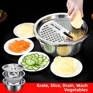 Stainless Steel Multifunction Vegetable Preparation Kit