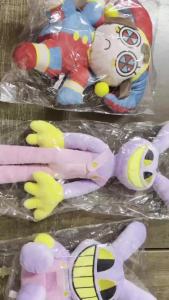 Bandai | Hot The Amazing Digital Plush Toys Amazing Circus Clown Rabbit Plush Dolls Periphery Stuffed Toy Adults Gift *-*