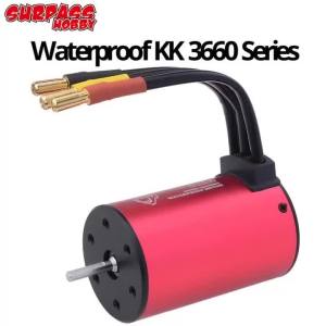 SURPASS HOBBY | Combo Động Cơ Không Chổi Than Chống Nước Surpass Hobby KK 3650 3660 Dành Cho Xe RC Wltoys 124019 104001 1/10 - Phụ Tùng Xe Điều Khiển Từ Xa