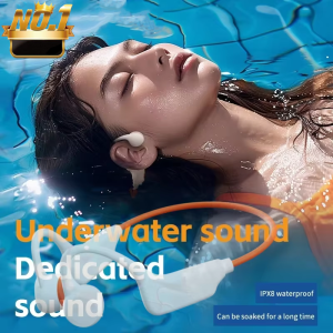New Bone Conduction Headset IPX8 Waterproof Bluetooth 5.3 Wireless Swimming Headphone With Microphone Exercise Fitness 2026