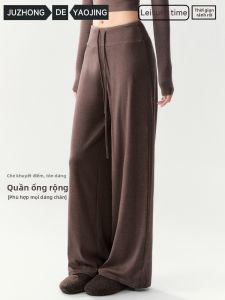 JUZHONGDEYAOJING | Yoga Pants for Running Training Fitness Outdoor Loose Straight-Leg