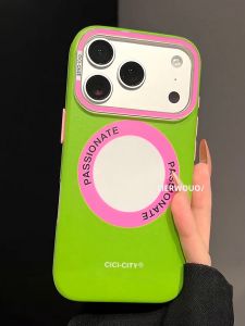 LIANGWU | Magnetic Bumper Case IMD Matte Finish Trendy iPhone 17 Pro Max