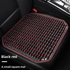 MONLEYTA | Car Seat Cushion Summer Cool Pad Single Piece Ice Nut Wooden Bead Truck Ventilation Breathable All Seasons Universal Front Seat