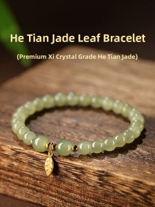 HUAKAIYUNDUO | Vòng Tay Ngọc Bích Thiên Nhiên Sang Trọng Handmade