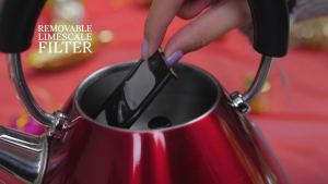 Morphy Richards Venture Pyramid Kettle Black 1.5L | 100131 100133 (Cerek Jerang Mesin Air Panas)