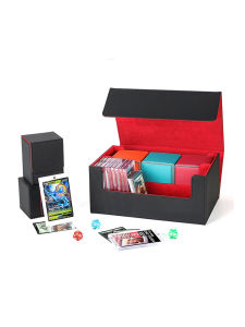 Hộp Đựng Thẻ Hàng Kép Công Suất Lớn Pokemon Trading Card Game Ace Box Pu Chất Lượng Cao Da Hộp Đựng Chống Bụi