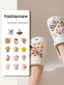 FENKAN | Cute Cartoon Cross Design Shoe Decorations