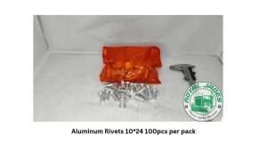 100pcs (per pack) High Quality Solid Rivets Stainless Steel Aluminum Rivets 10x24