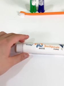 Bộ bàn chải kem đánh răng vệ sinh miệng cho Thú Cưng Chó Mèo. Chăm sóc miệng yêu thương bắt đầu với bộ bàn chải đánh răng thú cưng