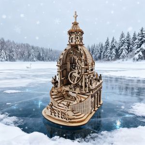 Bộ Mô Hình Lắp Ráp Bằng Gỗ 3D Hồ Thiên Nga Đồ Thủ Công Mô Hình Thu Nhỏ Đồ Trang Trí Nhà Cửa Dành Cho Cả Nam Và Nữ Từ 14 Tuổi Trở Lên