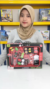 [KST] Mainan Edukatif Anak Yummy Sushi 31 Pcs 3+ | Permainan Peran Seru Kado Ulang Tahun