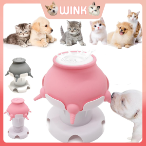 Silicone Multiple Puppies Milk FeederPuppy Feeder for Nursing PuppyMilk Bowl with NipplesAdjustable Feeder for Kitten