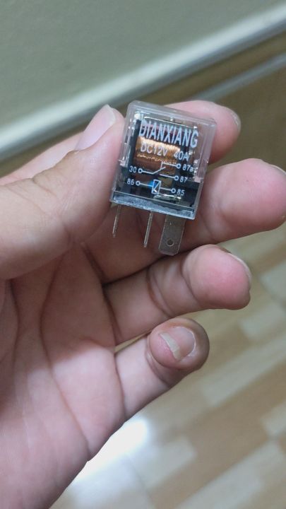 Rơ le , relay 5 chân 12v 40A có diode bảo vệ, chống nước