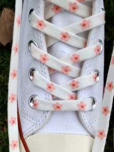 Tali Sepatu Bunga Sakura Panjang 100cm 120cm