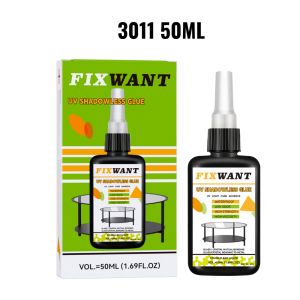 Crystal Resin UV Glue DIY Jewelry Making High Hardness Fast Drying Harder Epoxy Glue UV Lam 10ML/ 50ML