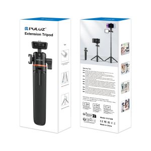 PULUZ | PULUZ Mini Phone Camera Extension Tripod Stand 360 Degree Ball Head Cold Shoe Selfie Stick For GoPro/DJI/Insta360 Action cameras