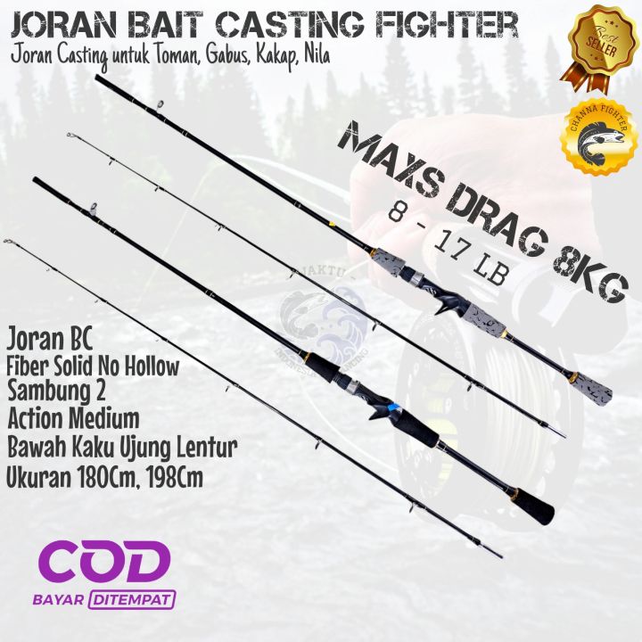 JORAN Bait Casting Fighter Lazada Indonesia