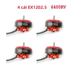 Bộ Khung HappyModel Crux3 3in Kèm Động Cơ Không Chổi Than EX1202.5 6400KV Và Cánh Quạt Gemfan 3018 Dành Cho Máy Bay Không Người Lái FPV RC Phụ Tùng Sửa Chữa Tự Chế